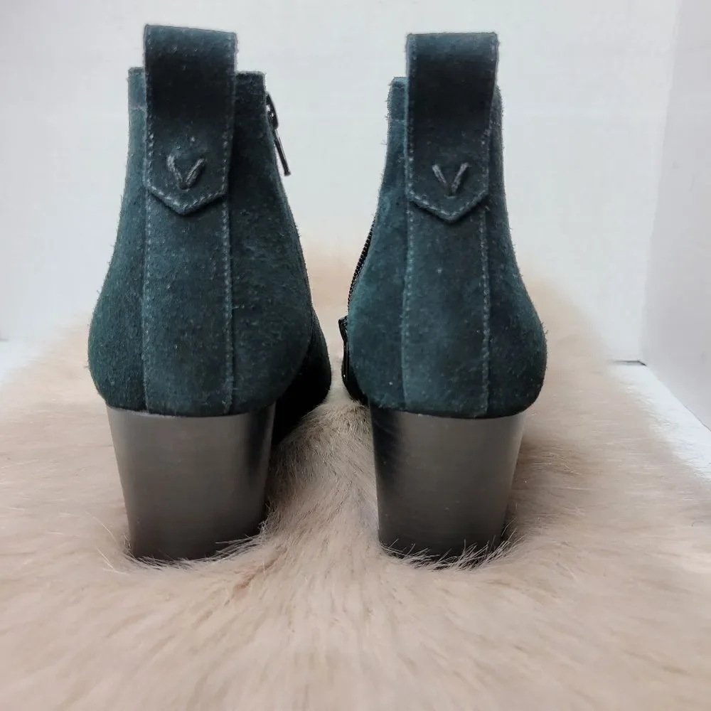 Vionic Womens Parkwood Paloma Black Ankle Boots Size 6.5